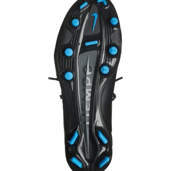 Nike Tiempo Legend 9 Elite FG Black Grey Soccer Cleats CZ8482-001 Men's Size 5.5 - Picture 5 of 5